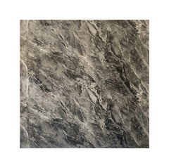 Black with gray shaded UV Coated Real Marble Tile Designed wall Stickers, Self Adhesive And Washable Wall Stickers For Wall Decoration (60 CM x 60 CM) ( Set Of 05 )(MS-62)