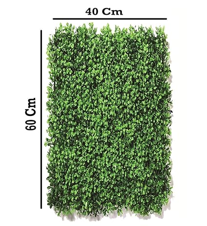 Infidecor Artificial Grass Tiles for Balcony Wall Garden Decoration Tiles (40cm x 60cm) (Pack of 1)