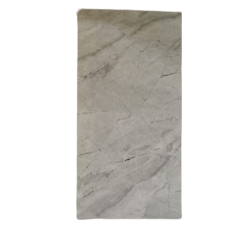 UV Coated Grey Marble Sheet, Self Adhesive And Washable Wall Stickers For Wall Decoration ( Set Of 10 )(MS-09)