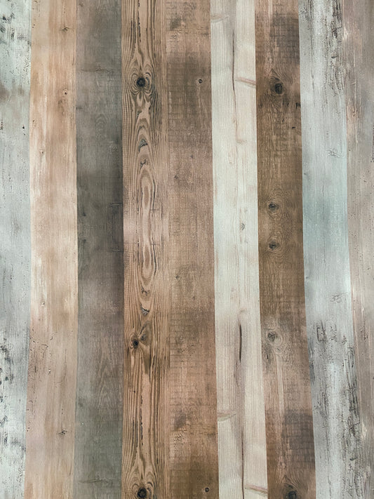 Infidecor Wall Paper for Wall Decor - 3D Wall Sticker for Bedroom - Self Adhesive - Peel & Stick - Wallpaper for Walls (45cm x 500cm, Light  Wooden, 1, Wallpaper Roll)