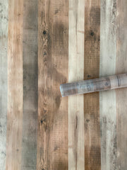 Infidecor Wall Paper for Wall Decor - 3D Wall Sticker for Bedroom - Self Adhesive - Peel & Stick - Wallpaper for Walls (45cm x 500cm, Light  Wooden, 1, Wallpaper Roll)