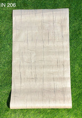 white and silver Royal  design Not Self Adhesive 53 Cm X 1000 Cm for PVC Vinyl Coated for Wall Bedroom Living Room Latest Stylish for Home Decoration ( 57 Sqft Roll) (IN-206)