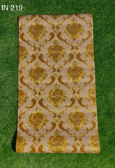 Light Pink and Golden Floral Design  Not Self Adhesive 53 Cm X 1000 Cm for PVC Vinyl Coated for Wall Bedroom Living Room Latest Stylish for Home Decoration ( 57 Sqft Roll) (IN-219)