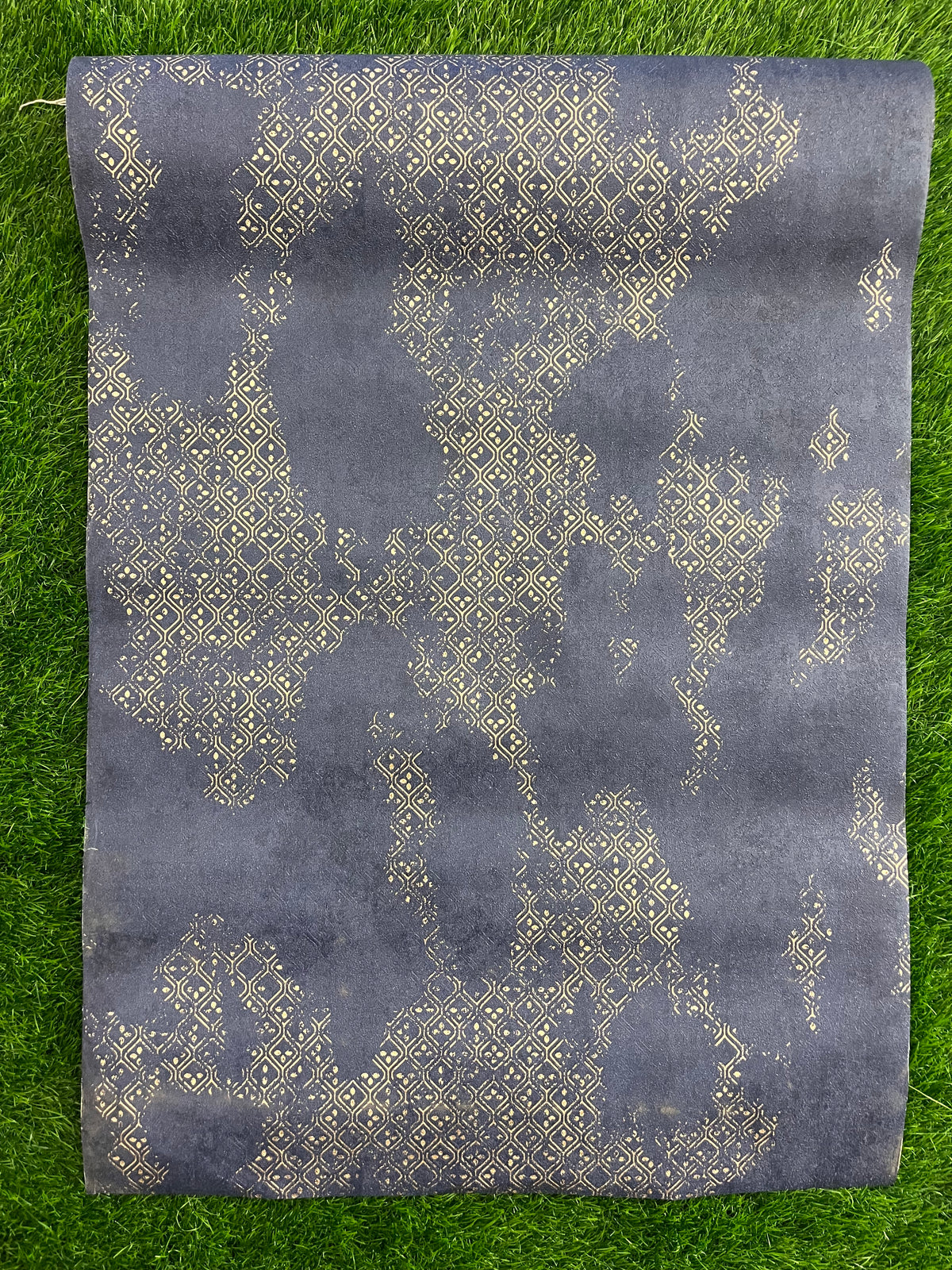 Gray Abstract  Pattern  Not Self Adhesive 53 Cm X 1000 Cm for PVC Vinyl Coated for Wall Bedroom Living Room Latest Stylish for Home Decoration ( 57 Sqft Roll) (IN-40)