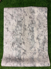 Gray & White Marble  Pattern Design Not Self Adhesive 53 Cm X 1000 Cm for PVC Vinyl Coated for Wall Bedroom Living Room Latest Stylish for Home Decoration ( 57 Sqft Roll) (IN-46)