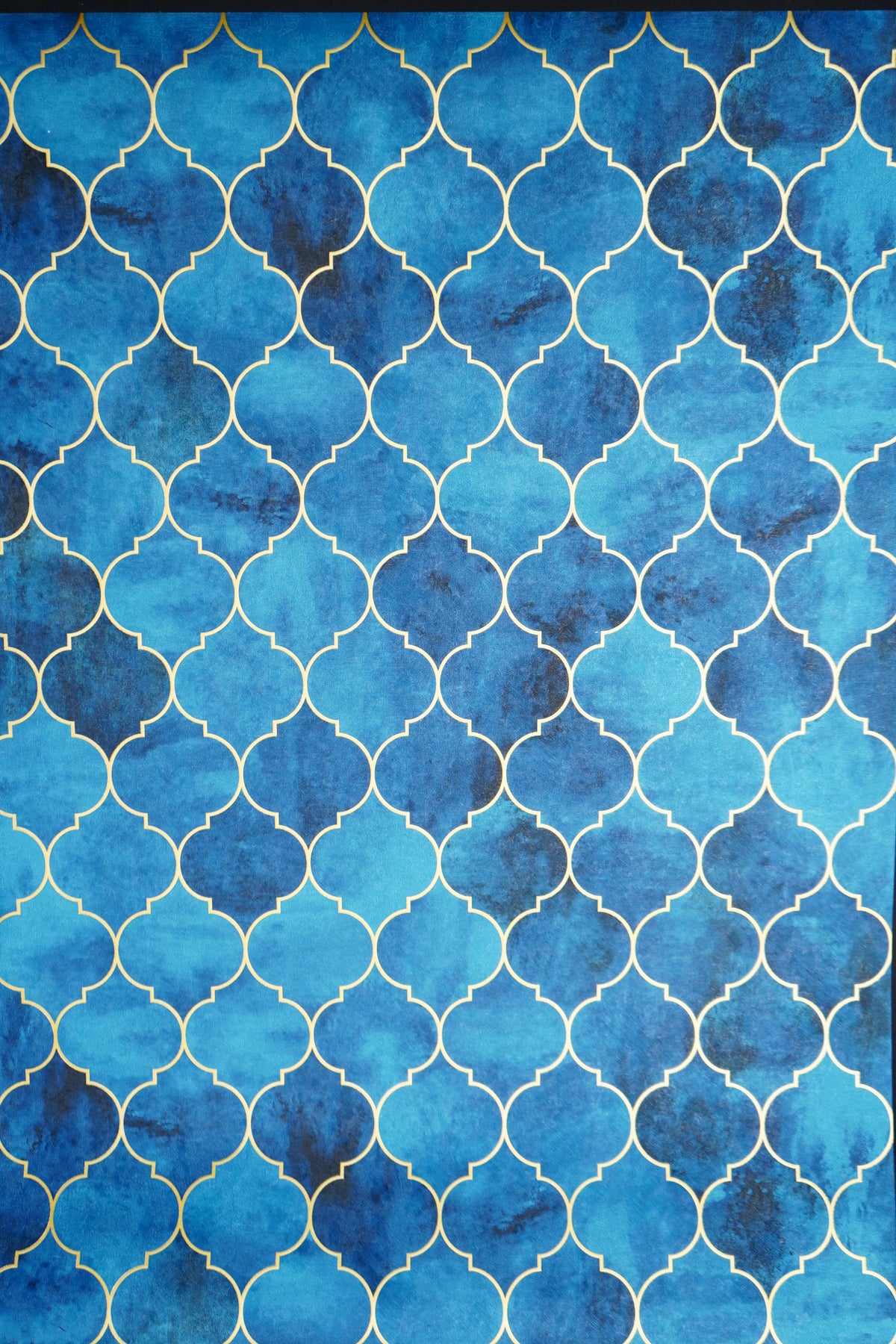 Navy Blue Abstract Design Wallpaper Not Self Adhesive 53 Cm X 1000 Cm for PVC Vinyl Coated for  Wall Bedroom Living Room Latest Stylish for Home Decoration (Navy Blue, 57 Sqft Roll) (NW-16)