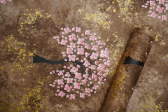 Dark Brown  with Tree Pattern Wallpapers 3D  Design Not Self Adhesive 53 Cm X 1000 Cm for PVC Vinyl Coated for  Wall Bedroom Living Room Latest Stylish for Home Decoration (Multicolor, 57 Sqft Roll) (NW-11)