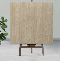 Wooden  shaded UV Coated Real Marble Tile Designed wall Stickers, Self Adhesive And Washable Wall Stickers For Wall Decoration (60 CM x 60 CM) ( Set Of 05 )(MS-75)